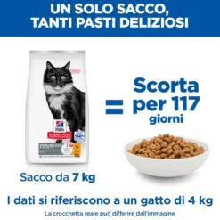 Hill's Science Plan Sterilised Cat - Mature Adult 7+ - Pollo
