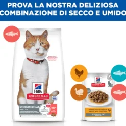 Hill's Science Plan Sterilised Cat - Adult - Salmone