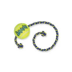 KONG AirDog Squeakair Ball With Rope