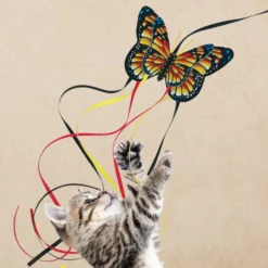 KONG Asta da Gioco per Gatti Farfalla