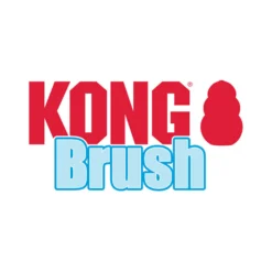 KONG Brush Spazzola per la Pulizia Rossa