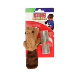 KONG Cat Refillable Catnip Beaver
