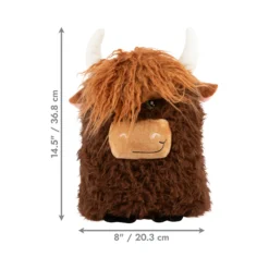 KONG Comfort Jumbo Highland Cow XL