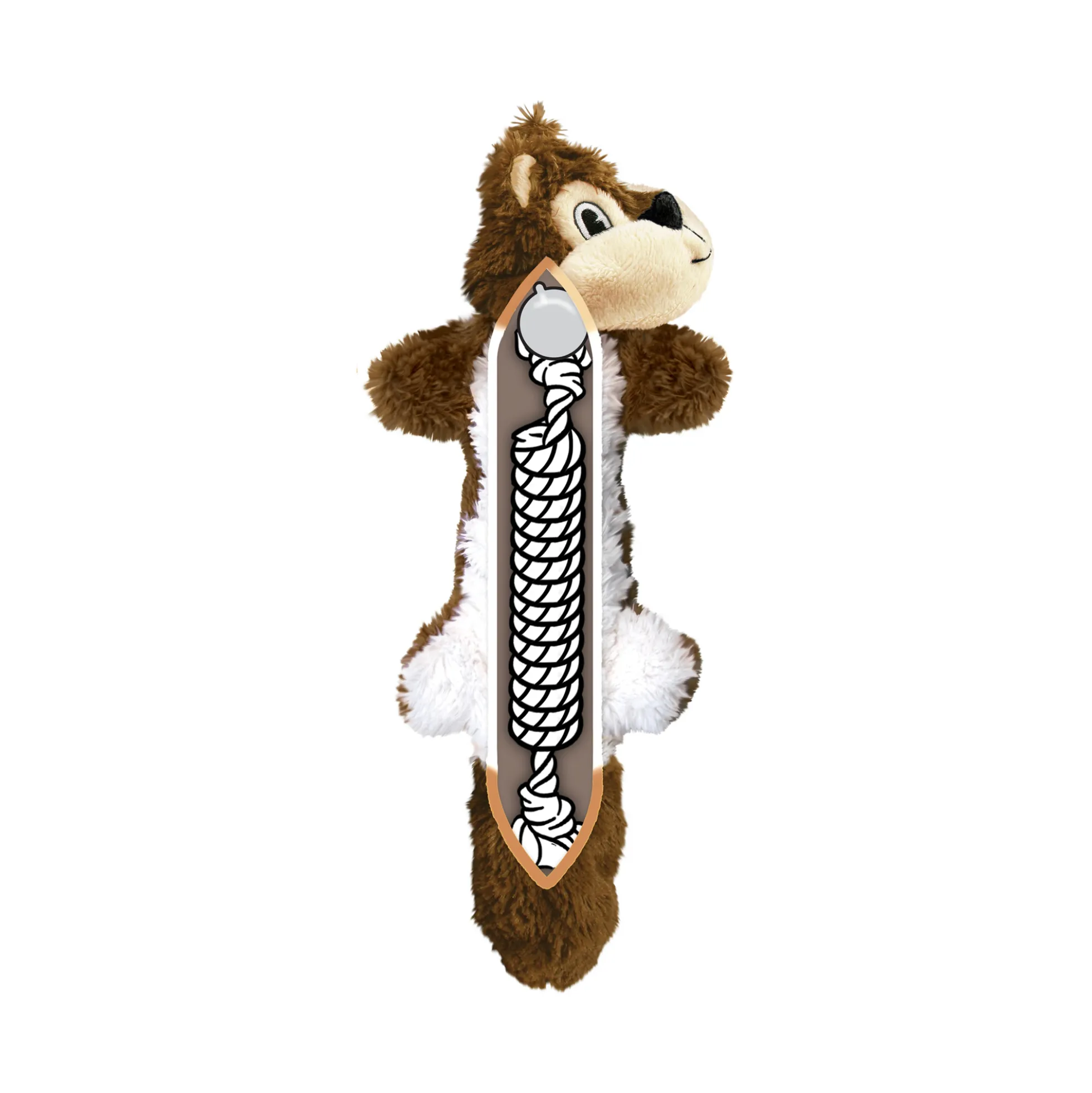 KONG Scrunch Knots Scoiattolo