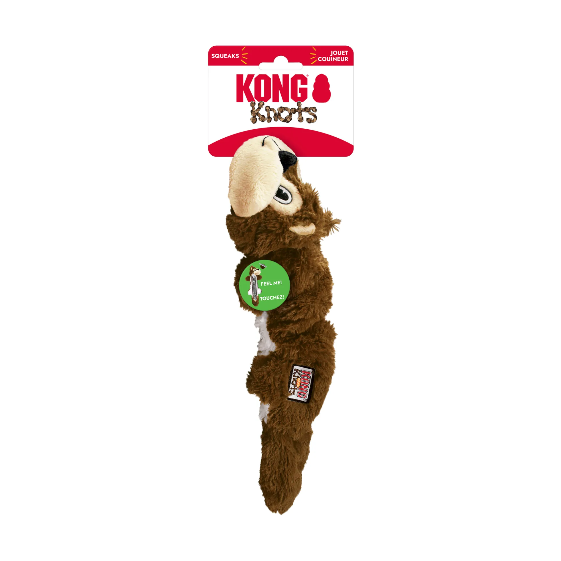 KONG Scrunch Knots Scoiattolo