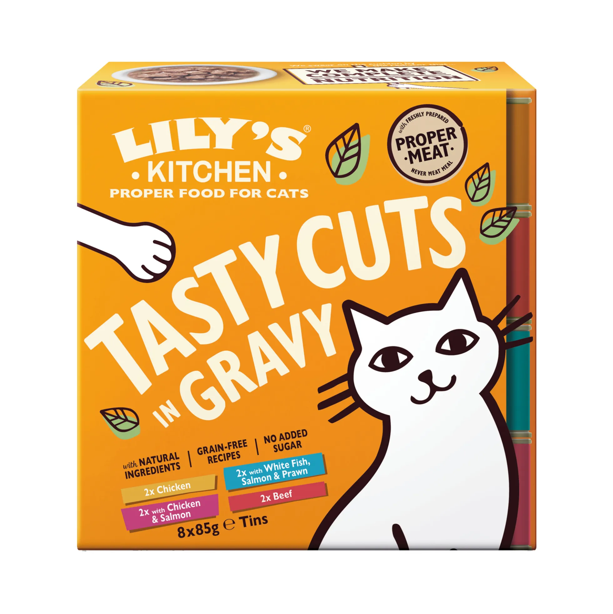 Lily’s Kitchen Cat Tasty Cuts Cibo per Gatti - Multipack