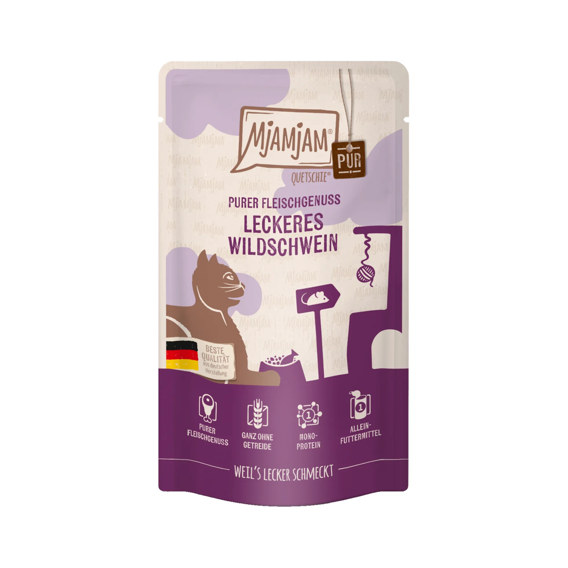 MjaMjaM Puro Piacere di Carne - Busta spremibile Adult Cat