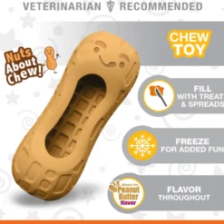 Nylabone Strong Chew Peanut Spread Toy