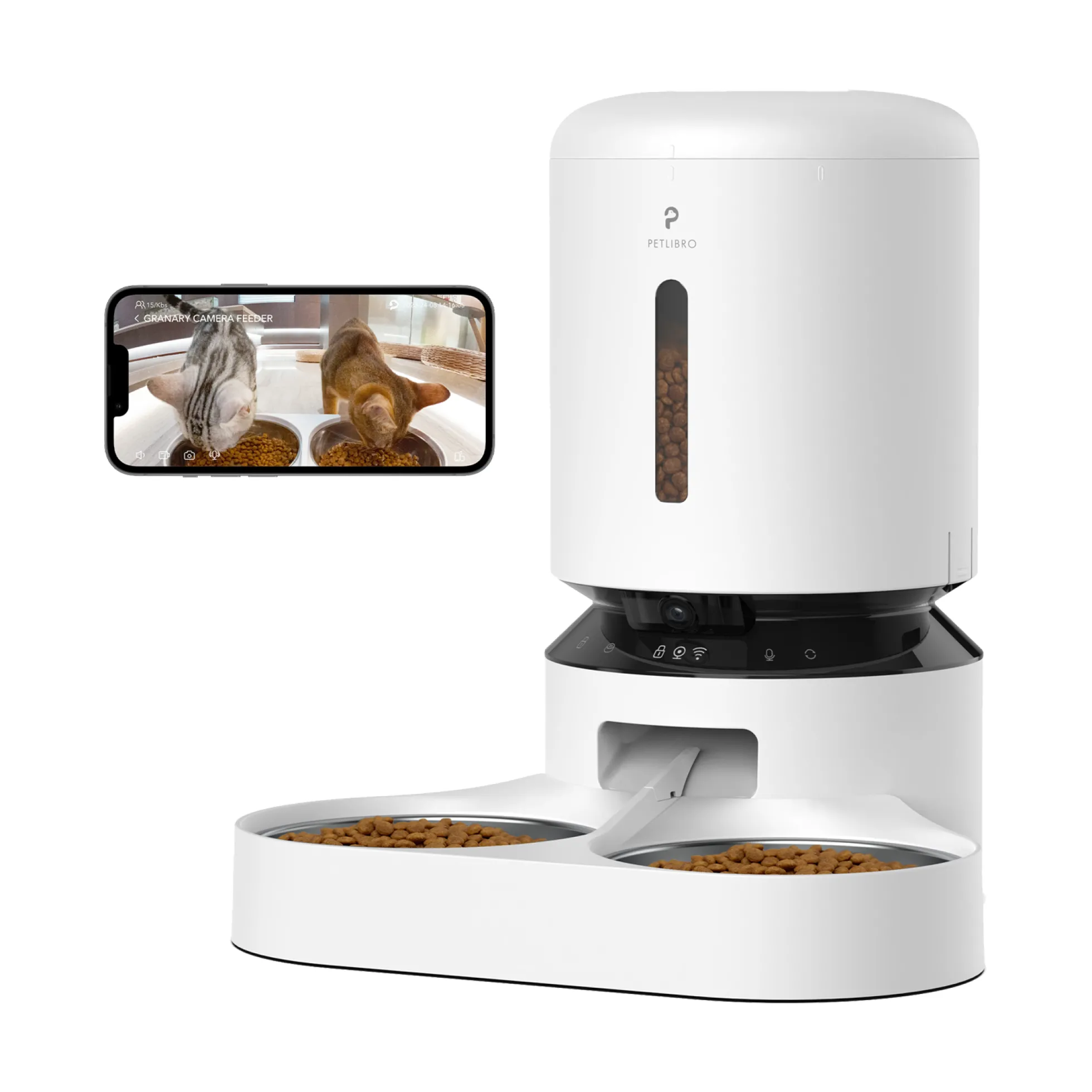 Petlibro Granary Smart Camera Feeder Dual Bowl