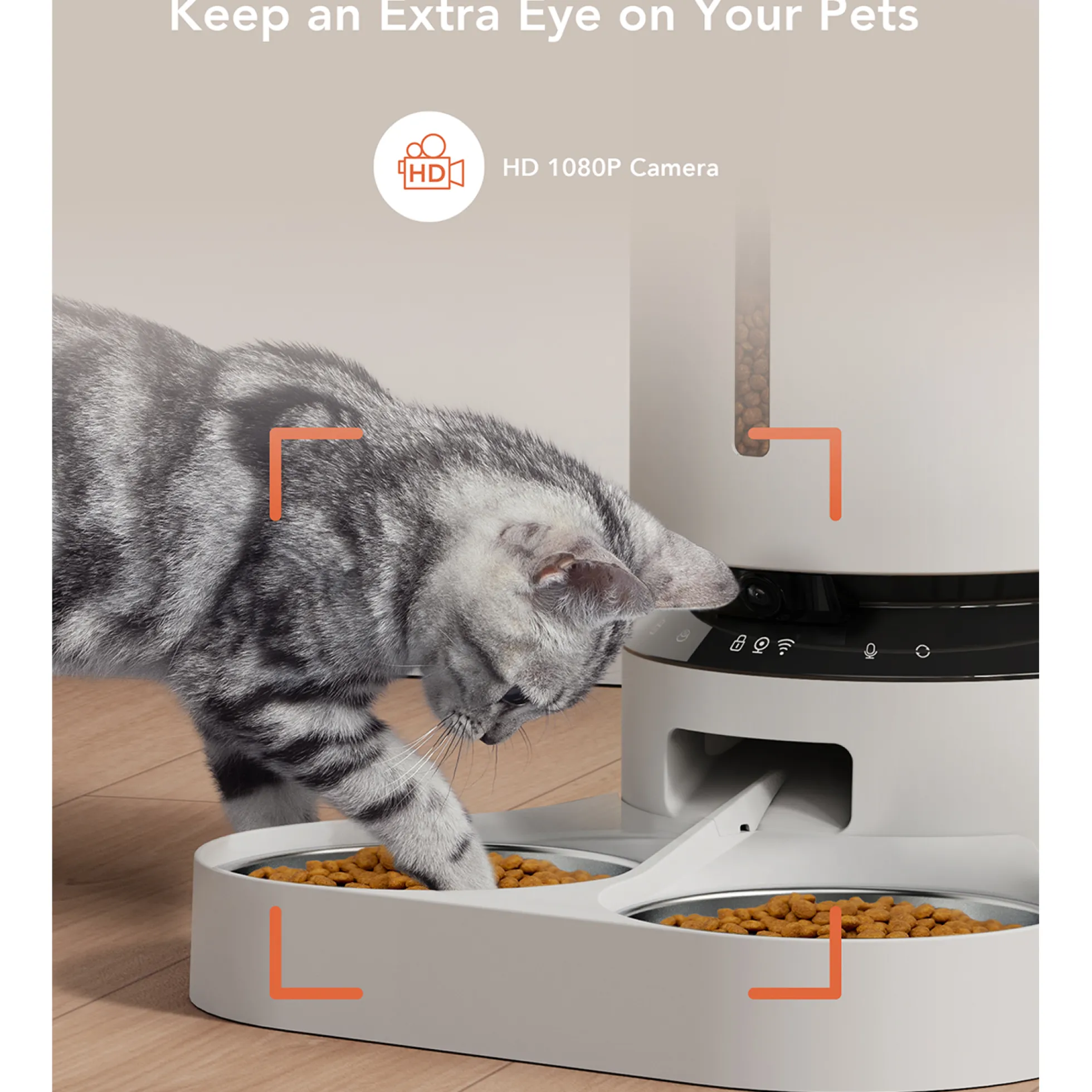 Petlibro Granary Smart Camera Feeder Dual Bowl