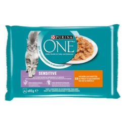 Purina ONE Sensitive Striscioline Tenere e Sottili in Salsa