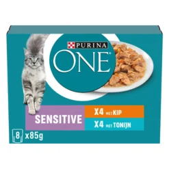 Purina ONE Sensitive Striscioline Tenere e Sottili in Salsa
