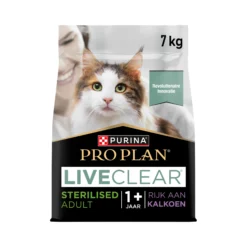 Purina Pro Plan LiveClear Sterilised Cat Food Adult 1+ Years - Tacchino