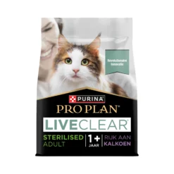 Purina Pro Plan LiveClear Sterilised Cat Food Adult 1+ Years - Tacchino
