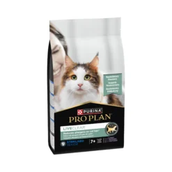 Purina Pro Plan LiveClear Sterilised Senior Cat Food 7+ years - Tacchino