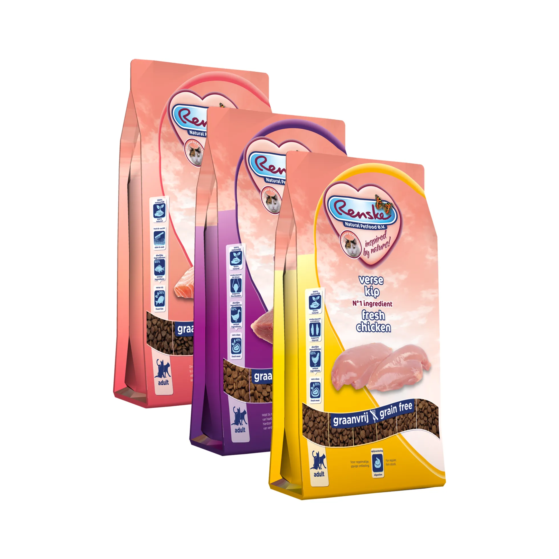Renske Kat Super Premium Adult Cibo Secco