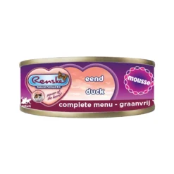 Renske Mousse Cibo Umido - Cibo per Gatti - Anatra