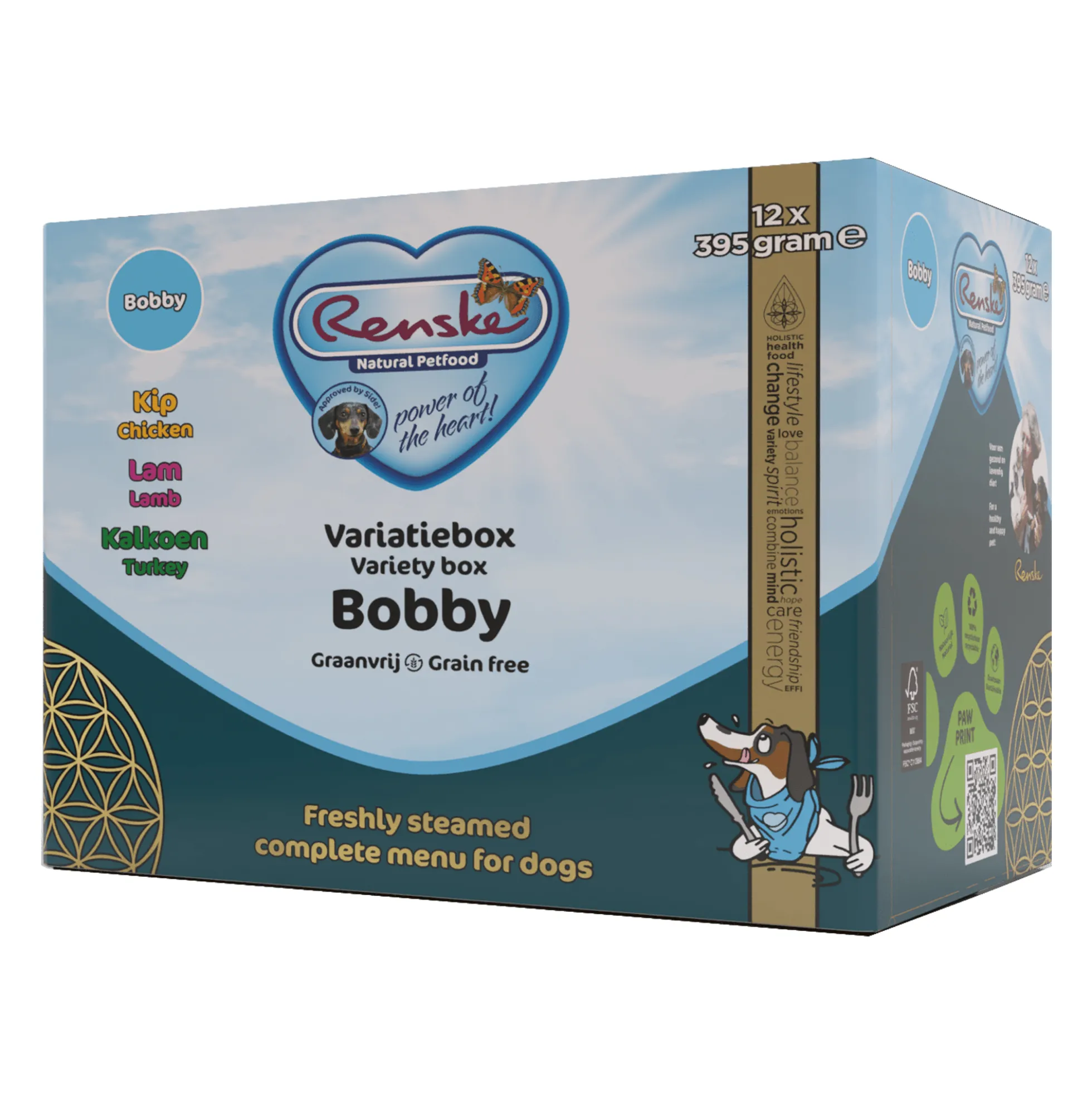 Renske Multipack Carne fresca Senza cereali Bobby