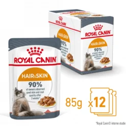 Royal Canin Hair & Skin in Gravy - Cibo per gatti