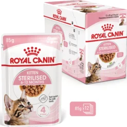 Royal Canin Kitten Sterilised in Gravy - Sacchetto pasto