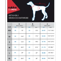 RukkaPets Eco Accappatoio Medea