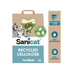 Sanicat Cellulosa Riciclata Lettiere per Gatti