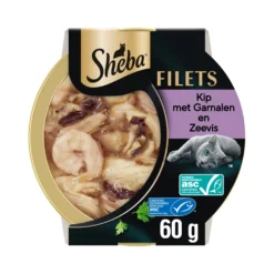 Sheba Filets - Pollo con gamberetti e pesce di mare