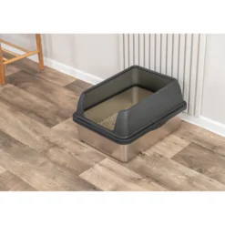 Trixie Lettiera in acciaio inox Niro