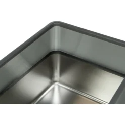 Trixie Lettiera in Acciaio Inox Niro Hop-In
