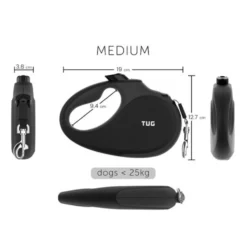 Tug Guinzaglio retrattile 360° anti-attorcigliamento