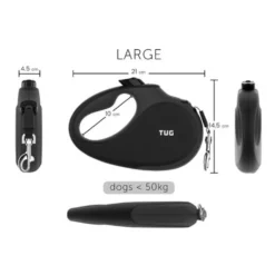 Tug Guinzaglio retrattile 360° anti-attorcigliamento