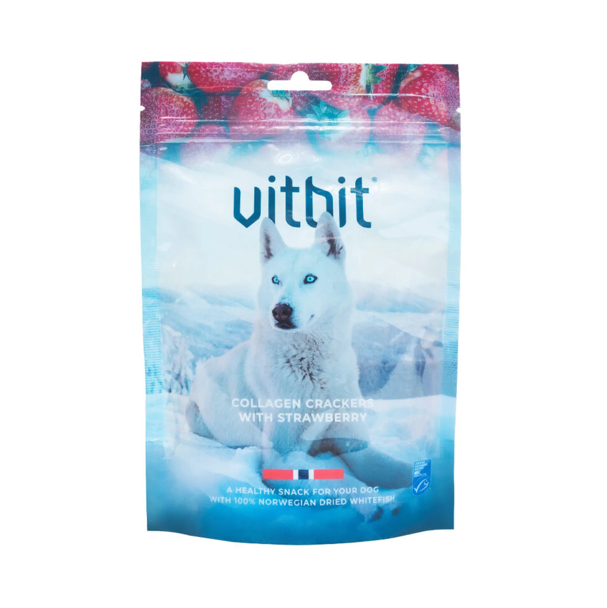 Vitbit Collagen Crackers - Strawberry