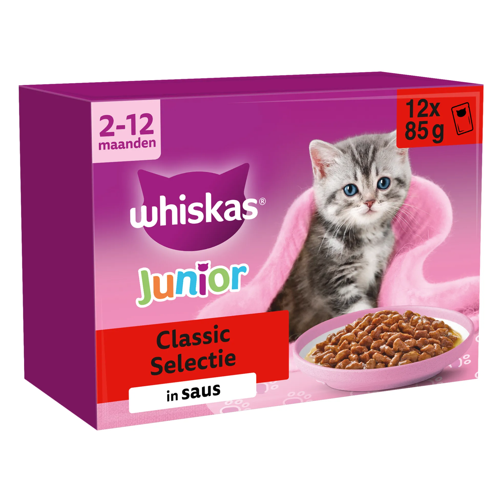 Whiskas Junior Cibo Umido - Classic