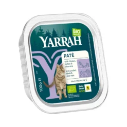 Yarrah - Paté Bio Gatto - Vaschetta - Pollo e Tacchino