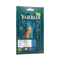 Yarrah - Snack per gatti Chew Stick met Vis Bio
